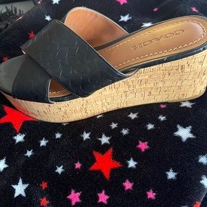 Coach wedges